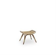 Sika design monet fodskammel i antik rattan